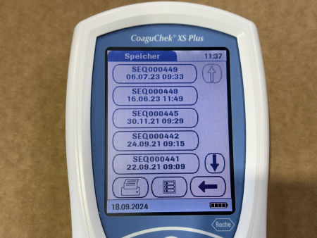 Gerinnungsmessgerät Roche Diagnostics CoaguChek XS Plus