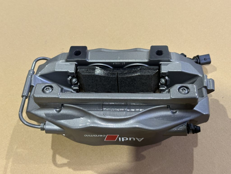 Preview: 4S0615406AA original Audi R8 brake caliper brake pad rear right gray NEW