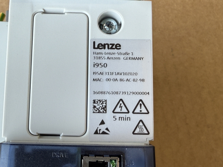 Preview: Lenze i950 Servo Drive Frequenzumrichter I95AE311F1AV10Z020 gebraucht