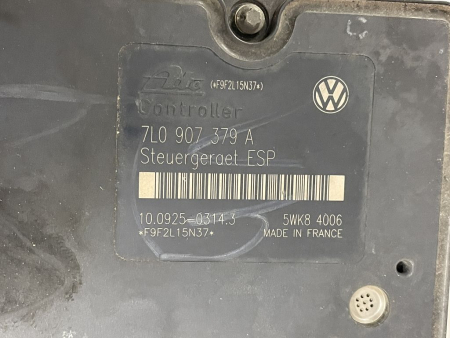 Preview: 7L0614111B 7L0907379A ABS-ESP hydraulic unit with control unit