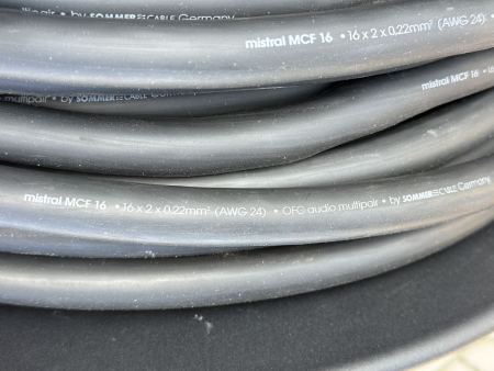 Sommer Cable Multicore Stagebox Black Drum 16 – 50m (gebraucht, Top Zustand)