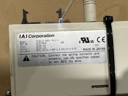 ROBO Cylinder RCP2-RA10C-I-86P-2.5-500-P2-S-B-SP control module