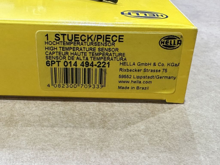 6PT014494221 original HELLA sensor exhaust gas temperature for Chevrolet Silverado NEW