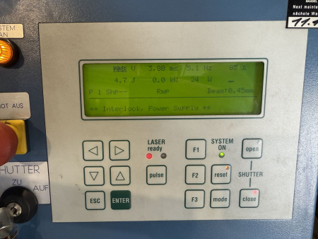 Rofin Baasel Lasertec SW TOOL OPEN II Laser Welding System 150W (used, ex Volkswagen)