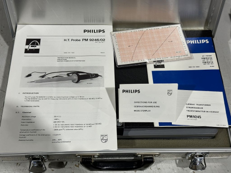 Measuring accessories case probe Philips PM 9246/02 Bundeswehr