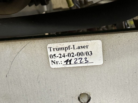 Trumpf Laser 05-24-02-00/03 power supply