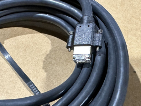 Preview: Industrial Camera Data Cable GigE-Vision hor/RJ45 5 m – Hitachi AWM E41447 HiFlex (used)