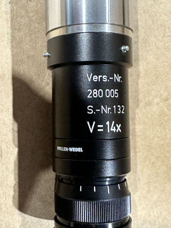 Preview: Möller-Wedel test telescope telescope straight V=14x 7.2/200