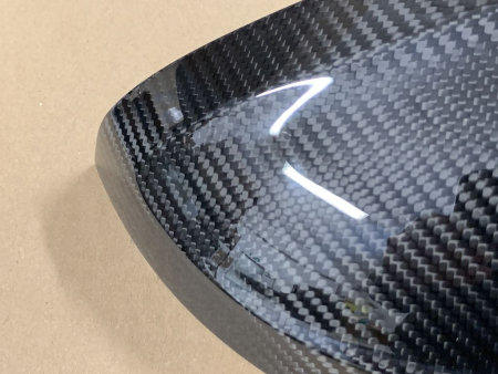 Preview: 8W0857528G original Audi Carbon cover cap mirror right NEW