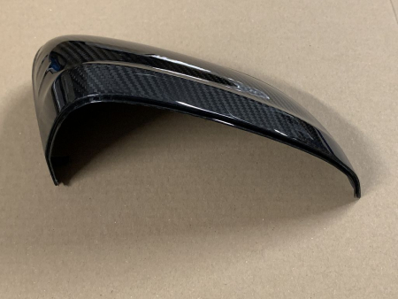Preview: 8W0857528G original Audi Carbon cover cap mirror right NEW