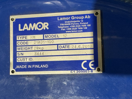 Preview: Brush Skimmer Oil Skimmer Lamor-12 + Elro M300 Hazardous Pump + Power-Pack EHP 1.1 (used, tested)