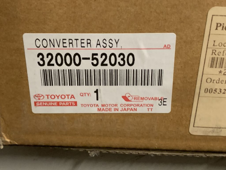 Preview: 32000-52030 Original TOYOTA Corolla NZE120 torque converter NEW