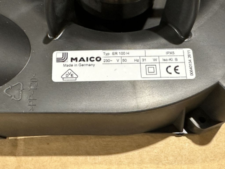 Preview: Fan insert MAICO ER 100 H ER100H 0084.0134 NEW