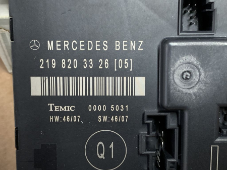 Preview: A2198203326 Original Mercedes CLS C219 Tür Steuergerät NEU