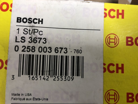 Preview: 0258003673 Original Bosch lambda probe Citroen Peugeot NEW