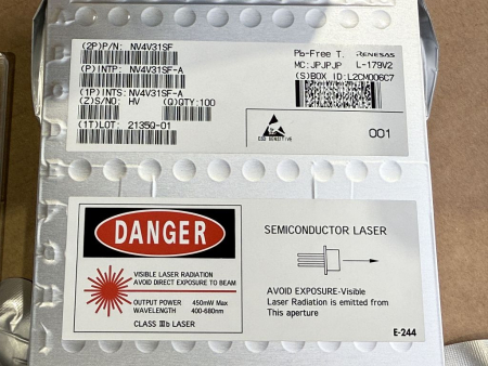 Preview: 100x Renesas NV4V31SF-A Laser Diode (New, Original Packaging)