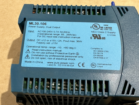 Preview: PULS Power Supply ML30.106