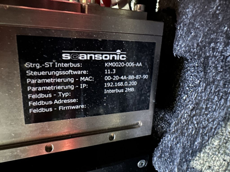 ALO3-DYD2W-5.3 SCANSONIC Laser Head Laser Processing Optics KG0087-093-BA (used, tested)