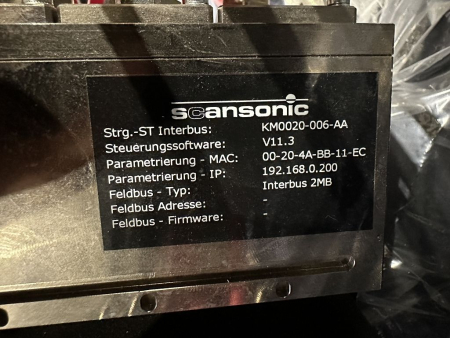 ALO3-DYD2W-5.3 SCANSONIC Laser Head Laser Processing Optics KG0087-093-BA #2 (used, tested)
