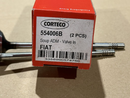 554006B original CORTECO Einlassventil 2x für Iveco DAILY, Fiat Ducato NEU