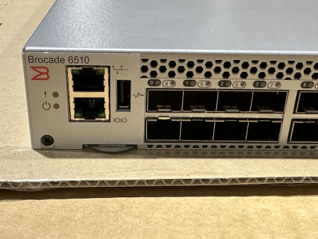 Preview: Brocade 6510 SM-6510-24RCS Fiber Channel Switch