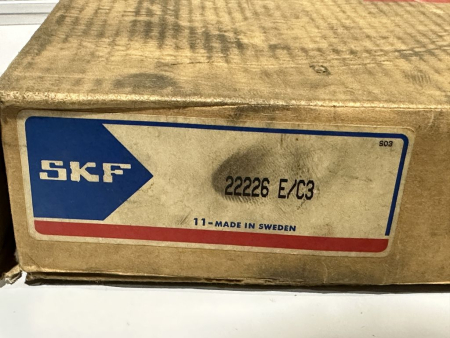 Original SKF 22226E/C3 22226 E/C3 spherical roller bearing NEW