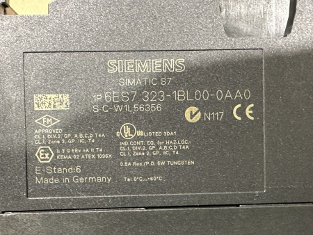 6ES7323-1BL00-0AA0 Original Siemens SIMATIC S7-300 digital module SM 323