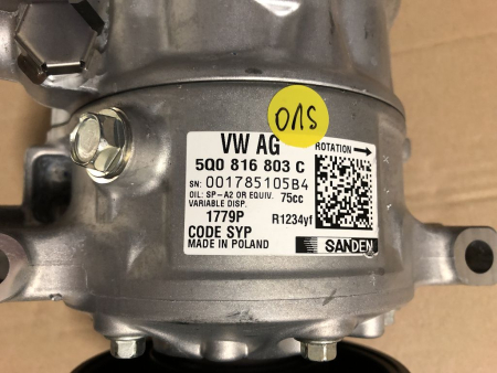 Preview: 5Q0816803C Original VW Klimakompressor Neuwertig.