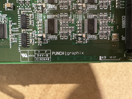 Punch Graphix PCB Interface board rev 3.0