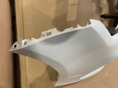 Stoßstange Stoßfängerabdeckung vorne Audi RS7 4G Performance 2Y2Y S9R Gletscherweiß Metallic