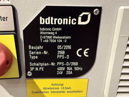 Preview: bdtronic Zweikomponenten Dosieranlage PPS-D Serien-Nr. 3168 (gebraucht)