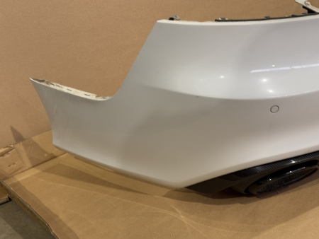 Preview: Stoßfängerabdeckung hinten Audi RS7 4G Performance 2Y2Y S9R Gletscherweiß Metallic