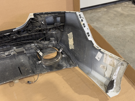 Stoßfängerabdeckung hinten Audi RS7 4G Performance 2Y2Y S9R Gletscherweiß Metallic