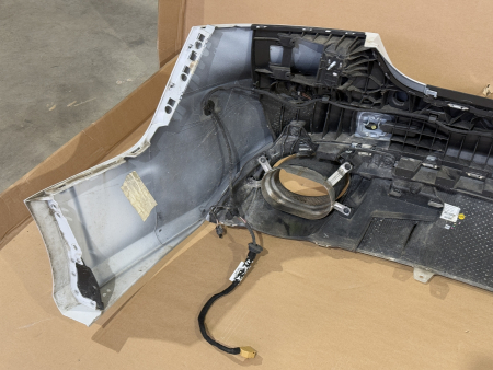 Stoßfängerabdeckung hinten Audi RS7 4G Performance 2Y2Y S9R Gletscherweiß Metallic