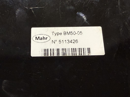 Mahr Height Measuring Device – Complete System with P2004M Probe, BM50 Measuring Block & Millimar C1200 (Used)