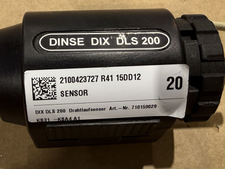 DINSE DIX DLS 200 – Wire Feed Sensor – Part No. 718159029 (used)