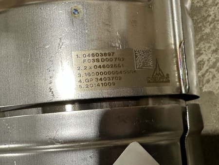 Preview: DEUTZ Diesel Particulate Filter 04603897 / 01902219 / GP3403702 – new, genuine