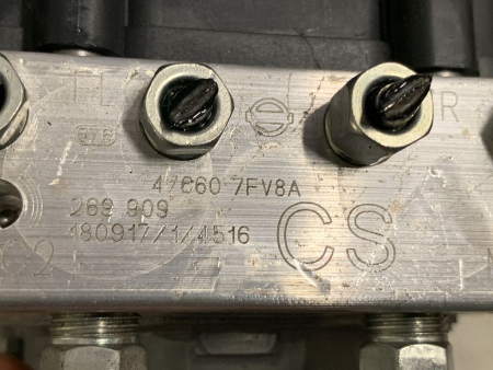 Preview: 47660-7FV8A 0265291406 0265956580 original Nissan X-Trail ABS module block
