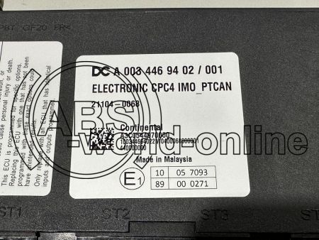 A0034469402 A3C0544970000 original Mercedes CPC4 control unit NEW