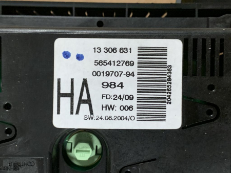Preview: 13306631 1236258 original Opel GM on-board computer display Astra H NEW