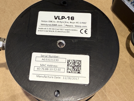 Velodyne LiDAR VLP-16 3D-LiDAR-Sensor