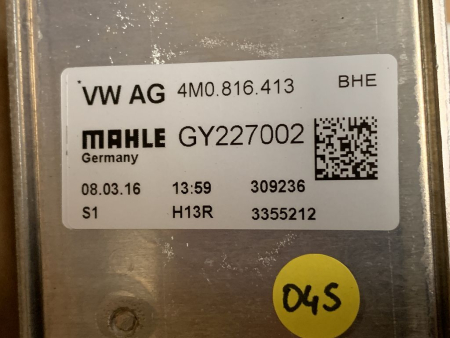 Preview: 4M0816413 Kondensator Audi Q7 2016- NEU