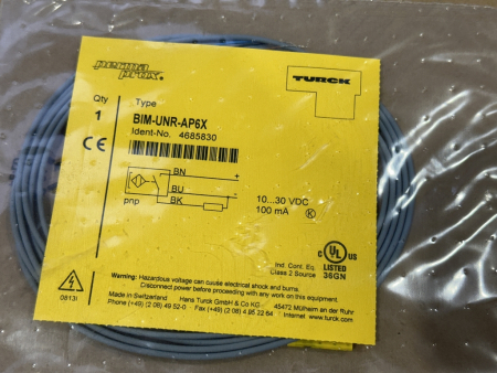 Preview: BIM-UNR-AP6X 4685830 TURCK Proximity Sensor Inductive NEW