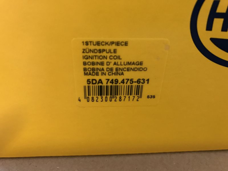 5DA-749-475-631 93177212 1208020 Hella Zündspule für Opel Astra G H 1.2 1.4