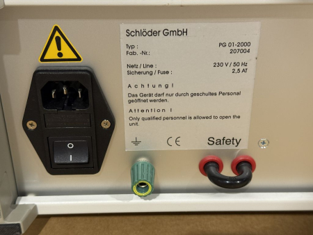 Preview: Schlöder PG 01-2000 – Pulse Generator (used)