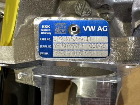 0P2145654D original Audi RSQ8 turbocharger DWNB V8 4.0 600ps NEW