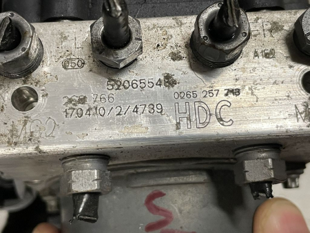 52065548 0265257713 0265956519 ABS hydraulic module Fiat Ducato