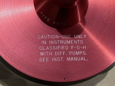 Preview: Beckman Coulter Type 45 Ti Ultracentrifuge Rotor – 45,000 RPM – MADE IN USA (used)