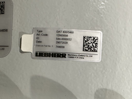 Liebherr DAT 400/3460 12865698 744656 rotary drive NEW