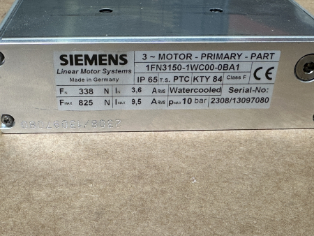 1FN3150-1WC00-0BA1 Linear motor Siemens SIMOTICS L primary part NEW